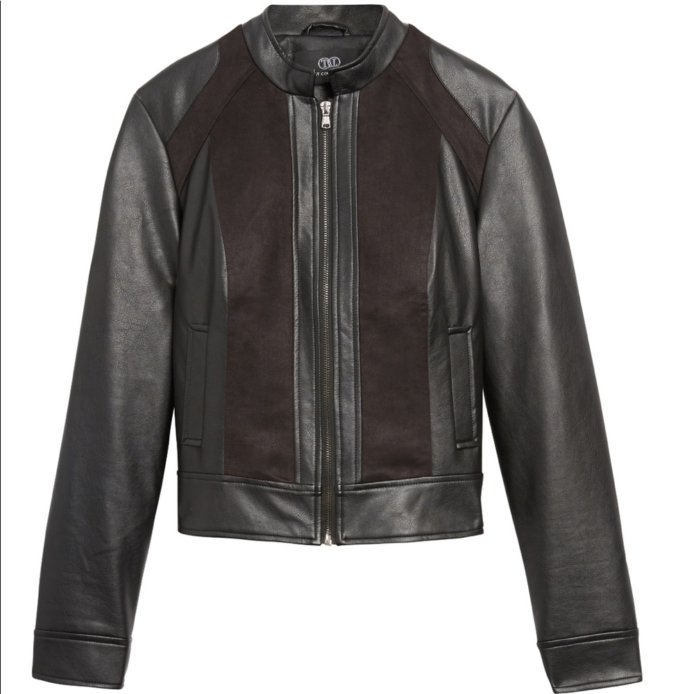 NWOT Faux Leather Jacket